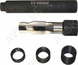 5-OS. SÜÜTEKÜÜNLA KEERMEPARANDUSKOMPL. 14X1.25. 3 HÜLSSI. LÕIKUR. PAIGALDAJA