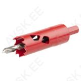 Bi-Metal Hole Saw Ø 22 mm with hexagon adapter and centring drill, cutting depth 40 mm