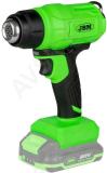 Akukuumaõhupuhur/akuföön 20v max 550°c. +2.0ah aku jbm