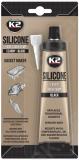 K2 SILICONE BLACK SILIKOONHERMEETIK MUST +350°C 85G/TUUB