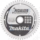 SAEKETAS 165X20X1.45MM 52T 10° LAMINAAT. EXTRA CLEAN CUT. VAIKNE. SPECIAL MAKITA