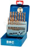 HSS-TiN DIN 338 titanium type N in BC-Metal-Box19-pcs. 1,0 - 10,0 x 0,5 mm inc. / MT 10