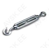 Turnbuckle M12, Hook/Eye, Zinc Plated, DIN 1480
