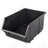 Plastkarp Ecobox must suur 220x350x165mm