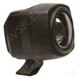 SININE KAHVELTÕSTUKI LED HOIATUSTULI 5W 12-100V IP68/69 100X100MM