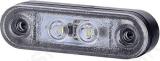LD956 KÜLJETULI LED. VALGE. 12/24V 0.5M KAABEL 80X23MM