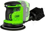 Aku ekstsentriline lihvmasin 20v. 150mm. 3-kiirust. harjavaba. +2.0ah aku jbm