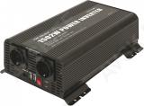 INVERTER PSW 1502W 1500/3000W 12V JUHTPULT EKRAANIGA 6M GYS