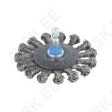 Steel Wire Wheel Brush Ø75x15mm hexagon shank