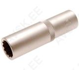 Socket, 12-point, deep | 12.5 mm (1/2") Drive | 15 mm