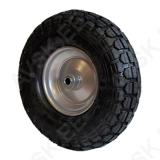 Käruratas 13" 4.00-6 kuullaager 16mm plekkvelg