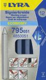 Lyra Marking Crayon, blue, 12 pcs
