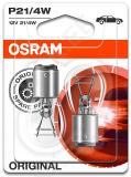 12v baz15d pirn 21/4w p21/4w original blister 2tk osram