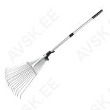 Adjustable Leaf Rake with Telescopic Handle
