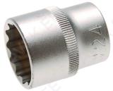 Socket, 12-point | 12.5 mm (1/2") Drive | 24 mm