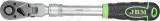 1/2" teleskoop tirrvõti 72h 350-490mm.180° pöörduv pea. satin cr-van jbm
