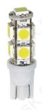 Lambipirnid, hyper-micro-led, t10, w2,1x9,5d, valge