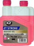 K2 2t stroke oil 2t mootoriõli punane 500ml (poolsünt.)