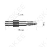 Õhutuskruvi M6X1 L=38,0 sw7