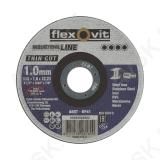 Disc Ultra Thin Cut-Off for angle grinder - METAL INOX - Flexovit thin cut 115x1x22.23mm