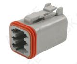 DEUTSCH -PISTIK 6-PIN,0,5-1,5