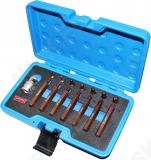 15-OS. 10MM(3/8") TORX OTSIKUTE KOMPL. PIKK/LÜH. T20-T55 TRIUMF