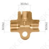 Piduritoru T-liide M10X1