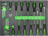30-OS. KRUVIKEERAJATE + L-TORX/L-KUUSKANT KOMPLEKT PU-PANEELIS JBM