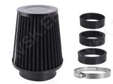 KOONUSFILTER MUST 120X130X90MM + ADAPTERID 60/63/70MM CARMOTION