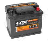 Exide 62ah 600a 245x175x190 start -/+