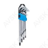 L-Type Wrench Set | extra long | T-Star tamperproof (for Torx) T10 - T50 | 9 pcs.
