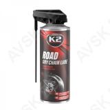 K2 ROAD DRY CHAIN LUBE KETIMÄÄRE 400ML/AE