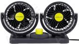SALONGI VENTILAATOR 24V/8W D=2X100MM 1.2M JUHTMEGA CARMOTION