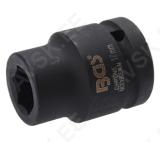 Impact Socket, Hexagon | 20 mm (3/4") Drive | 17 mm