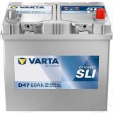 VARTA DYN SLI D47 60Ah 540A 232X173X225 -/+