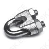 Wire Rope Clip, 16 mm, Galvanized, DIN 741