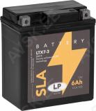 LANDPORT 6AH SLA(AGM) YTX7L-BS MOTOAKU 113X70X130MM 100A +/-