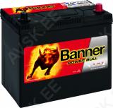 Banner aku power bull 45 ah 238x129x203/225 +/- (klemm 1+3) 390a