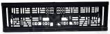REGISTRITUNNUSE ALUS (NUMBRIALUS) KOOS LED NUMBRITULEDEGA 12/24V