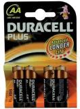 Patarei, duracell plus, lr6, 4tk, aa, 1,5v