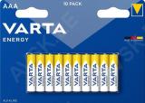 Varta PATAREI 4103 ENERGY ALKALINE LR03 AAA 10TK