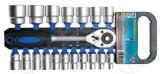 Socket Set | 6.3 mm (1/4") Drive | 4-13 mm | 27 pcs.