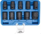 Jõupadrunite komplekt 1/2" 10 osa 10-24mm