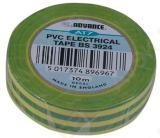 ELEKTRIKU TEIP, KOLLANE/ROHELINE, LAIUS 15MM, 10M RULLIL