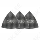 Easy-Fix Sanding Pad Set for plasterboard 95 mm, 5pcs, silicium-carbide grit 80,120,220