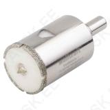 “Ceramic” Diamond Coated Annular Bit Ø 35 mm, with centring drill and 10 mm shank, cutting depth 45 mm