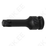 Impact Bit Socket | 12.5 mm (1/2") Drive | T-Star (for Torx) T60