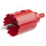 Bi-Metal Hole Saw Ø 40 mm with hexagon adapter and centring drill, cutting depth 40 mm