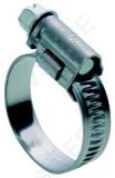 Hose Clamp 140-160 mm, W1 Zinc Plated, 9mm Band