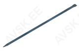 Pry bar Ø 28 mm, 1250 mm, straight, with point and chisel end